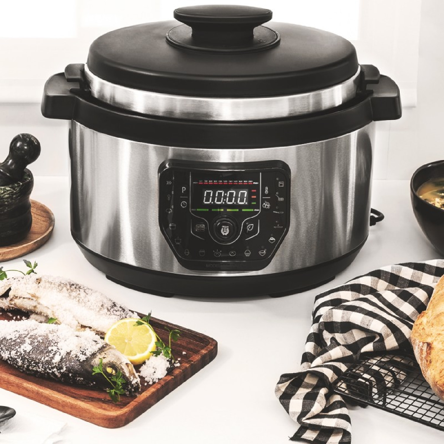 Cecotec Cuisinière programmable GM Modèle H Ovall. Capacité de 8 litres, 19 faço