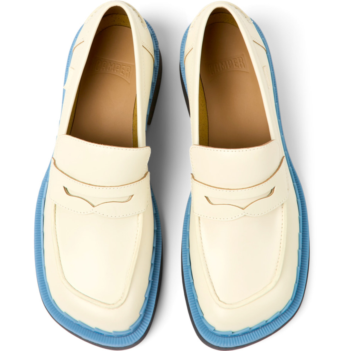 CAMPER Taylor - Derbies Blanco Mujer