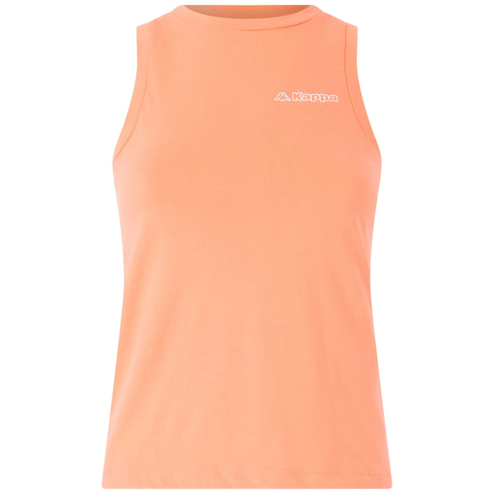 T-Shirts & Top Kappa Donna Logo Fadiaf Arancione