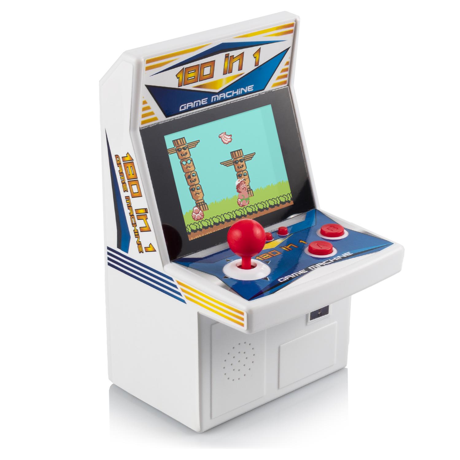 Consola Arcade SY-518 máquina recreativa mini, portátil con 180 juegos. Pantalla 2,8 LCD.