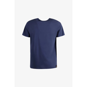 T-shirt Esercito blu in cotone uomo