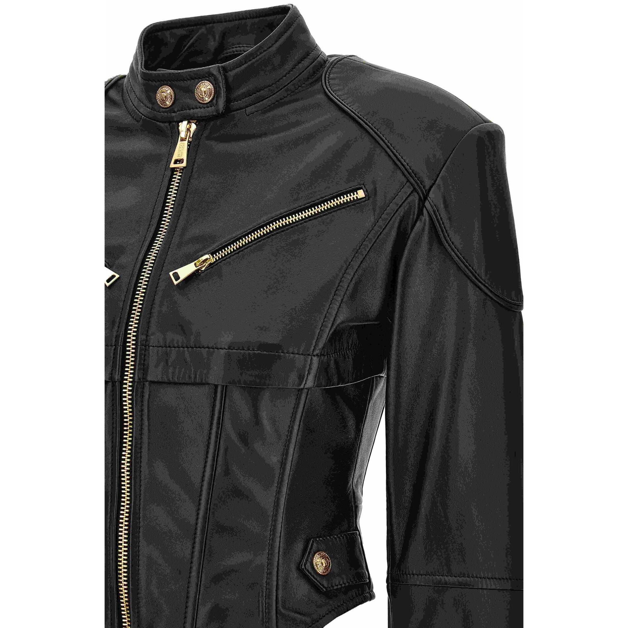 Versace Jeans Couture chaqueta de cuero