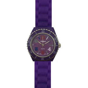 Reloj Arabians HBA2066P Unisex Analogico Cuarzo con Correa de Silicona