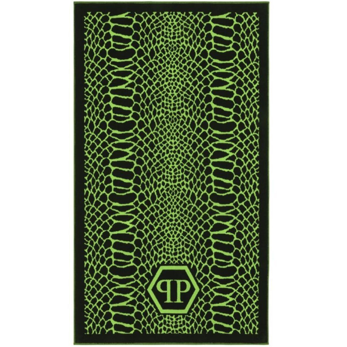 PHILIPP PLEIN Toalla de gimnasio PYTHON BEACH