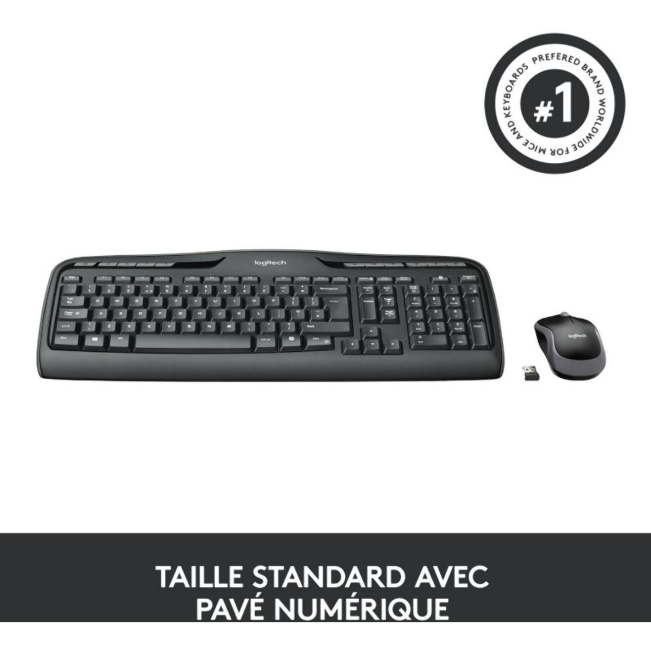 Clavier + Souris LOGITECH MK330