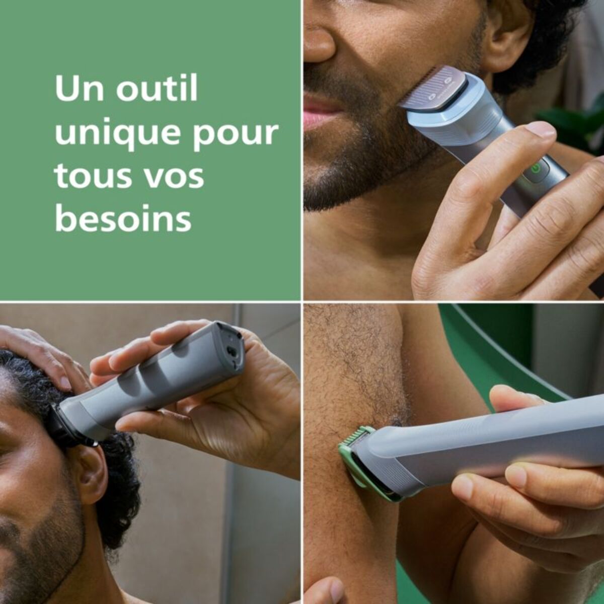 Tondeuse corps PHILIPS MG5931/15 Series 5000,  13 hauteurs de coupe, précision 0,5 mm, autonomie 120 mn