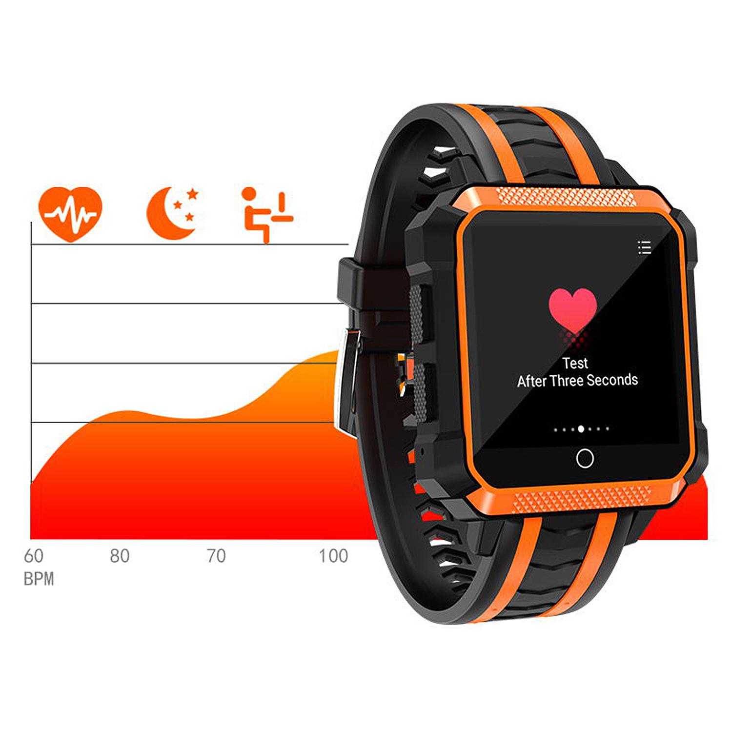 Smartwatch H7 con cámara, navegador GPS, monitor cardiaco. Opción de SIM.