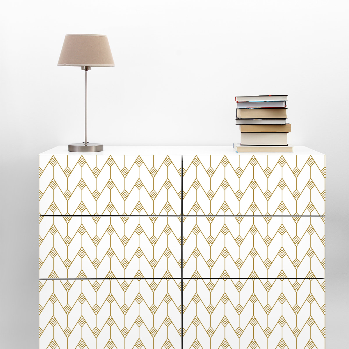 Sticker meuble scandinave haridk 60 x 90 cm