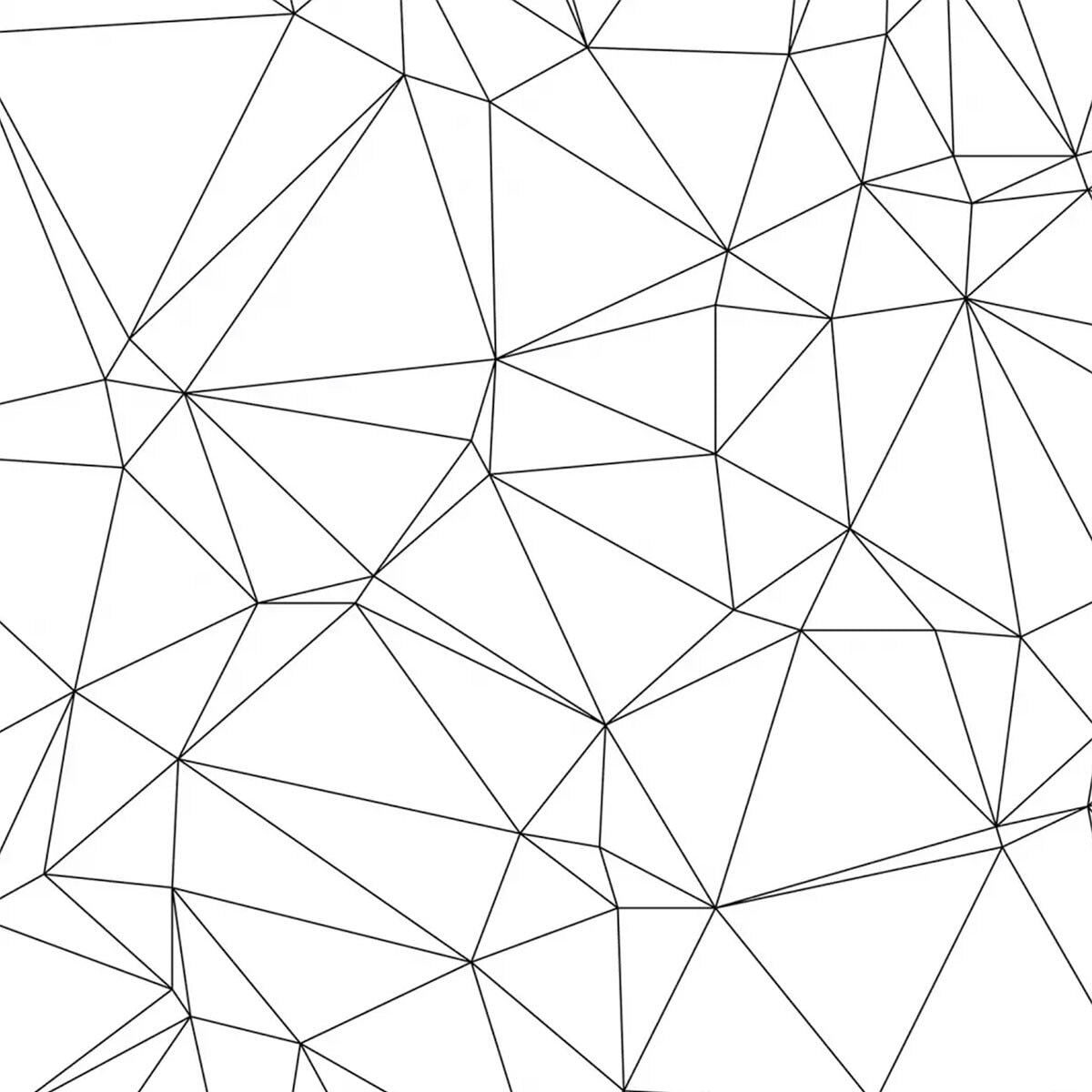Papier peint polygonal Intissé