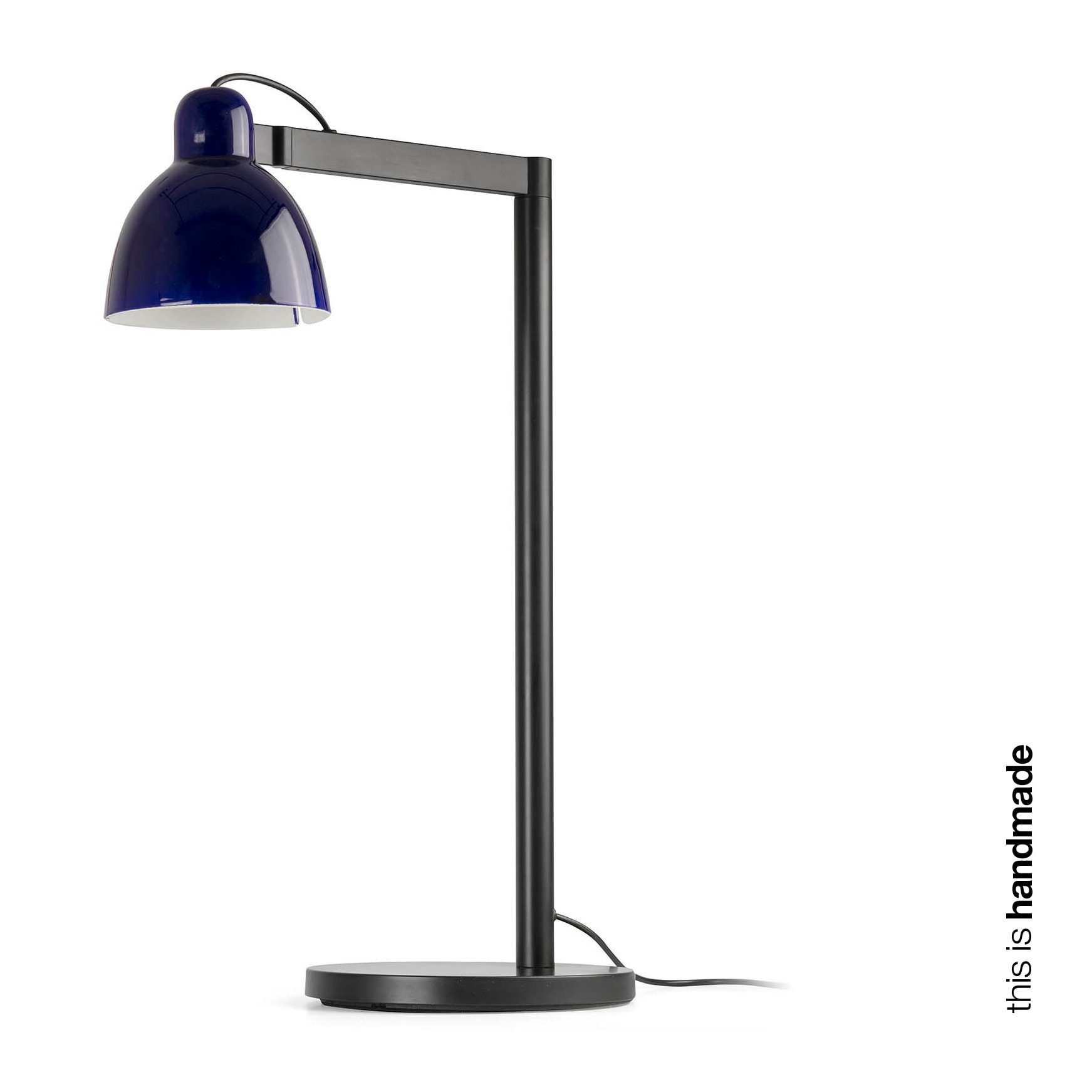 VENICE Lampe de table bleu cobalt
