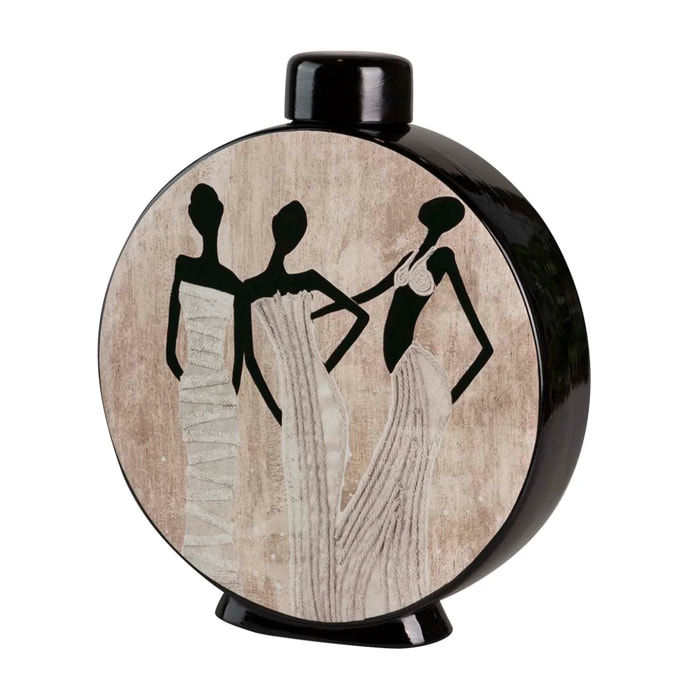 Tibor Ceramica Africanas 28x8x33 Cm