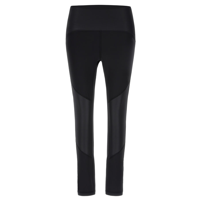 Leggings 7/8 vita super alta con dettagli coated