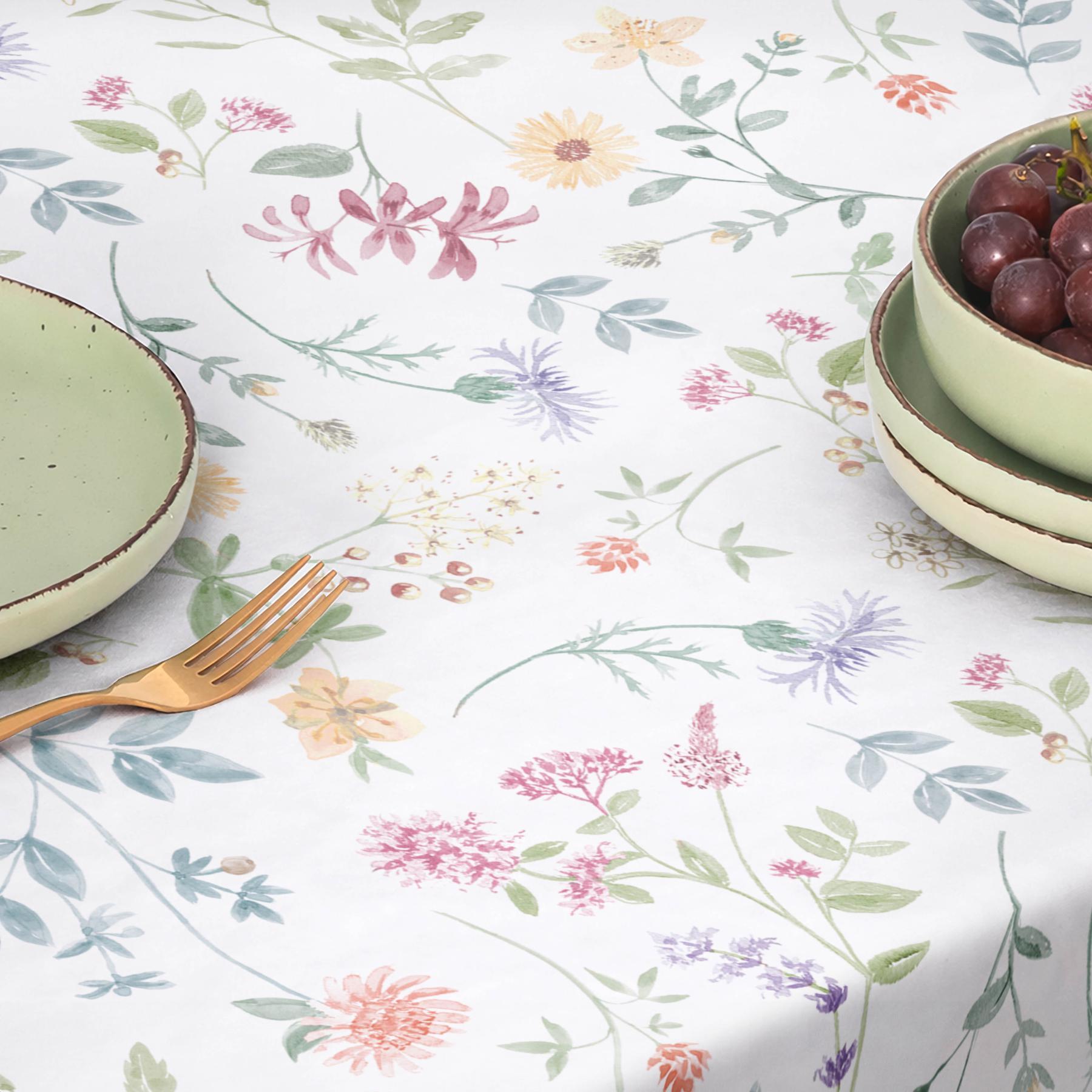 Nappe imprimée anti-taches ILMA MULTICOLOR