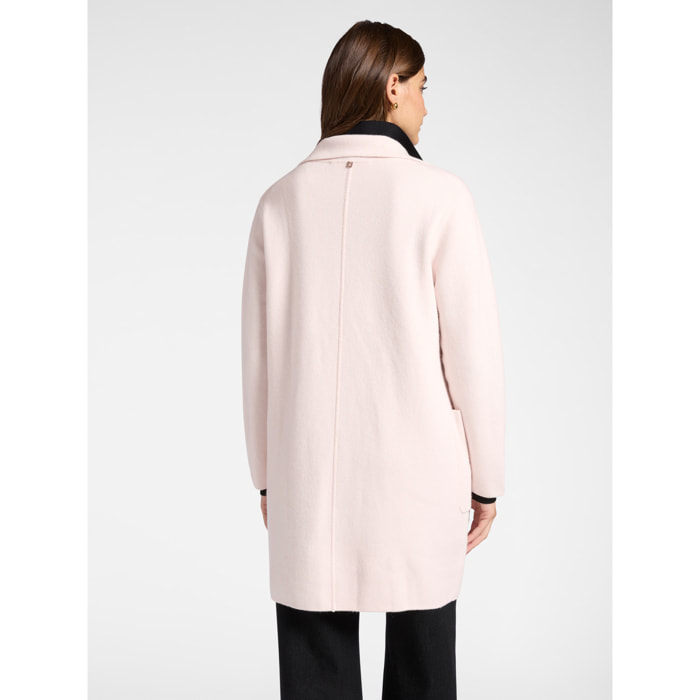 Elena Mirò - Cappotto in cashmere - Bianco