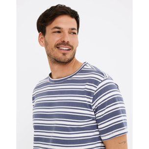 Camiseta Manga Corta Rayas - Hari