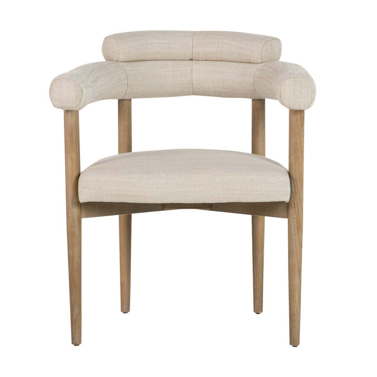 Silla Madera Fresno Beige 66x56x79 Cm
