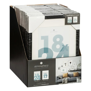 Cadre photo "Manu" noir 18x24cm