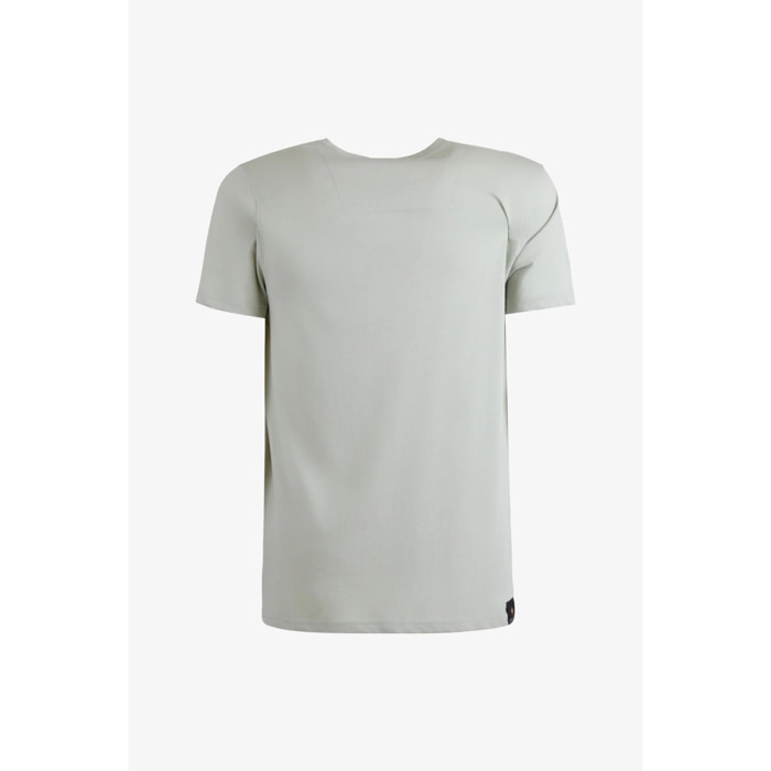 T-shirt Esercito verde in cotone uomo