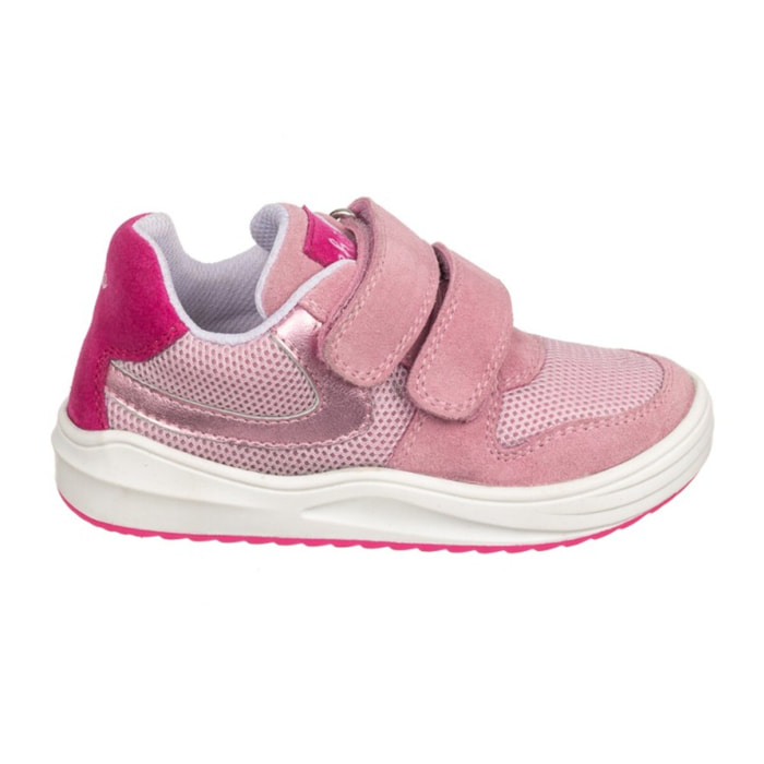 Basket fashion dos velcros toda en piel