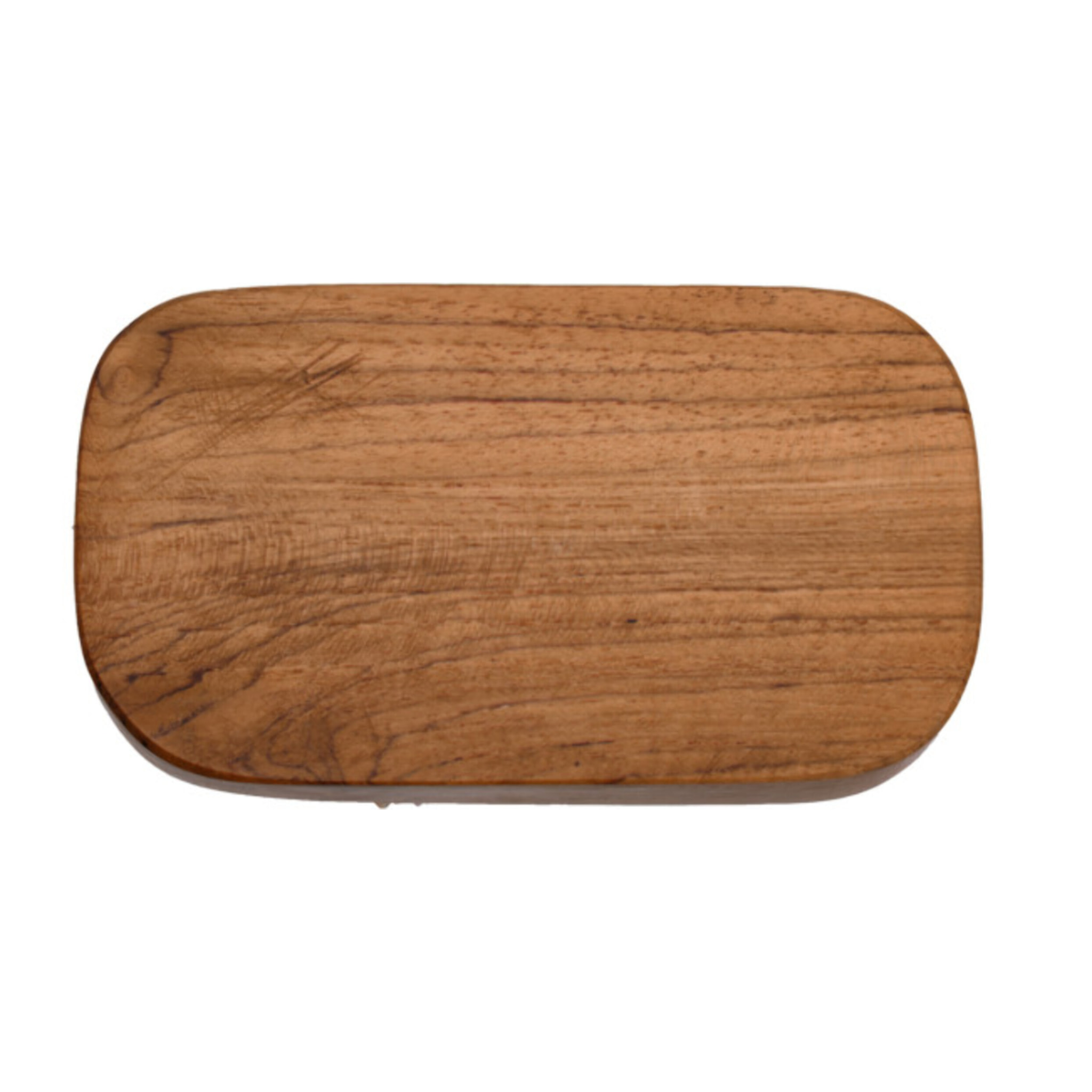 Brosse multifonction rectangulaire à poils doux et bois de teck - SALAH