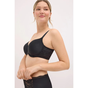 Reggiseno con ferretto con imbottitura Nero
