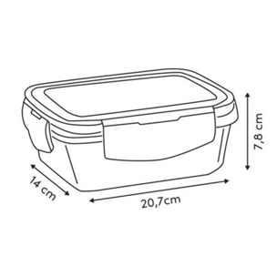 Boîte de conservation Clipeat 1,3L