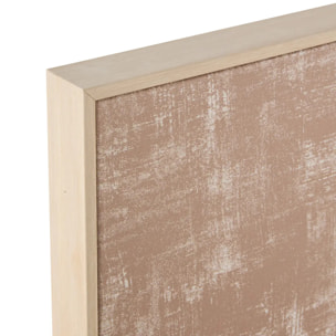 Toile imprimée Shanka 78x118cm marron