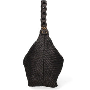 Borsa a spalla da donna - Modello Asteria - Vera pelle - 46.0 x 33.0 x 15.0 cm