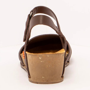 Sandalias 1931 NAPPA BROWN/ I LIVE color Brown