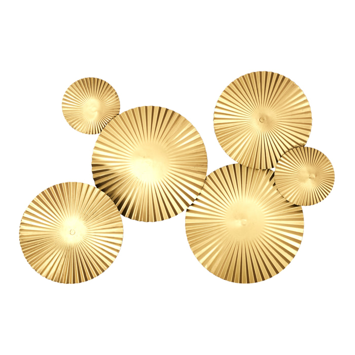 Deco Murale Metal Dore