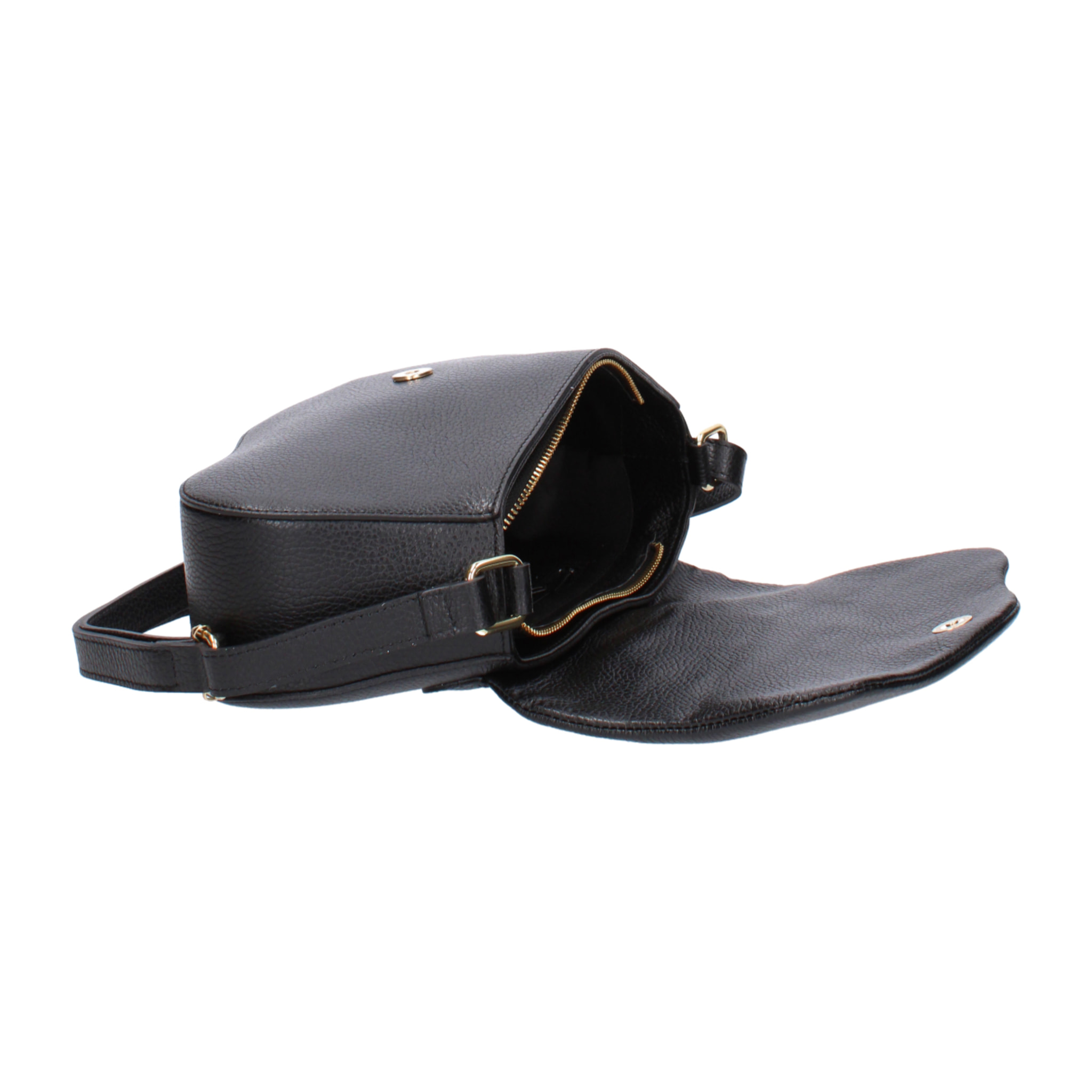 Borsa a spalla da donna In Vera pelle Made in Italy 30,5x19,5x9 cm