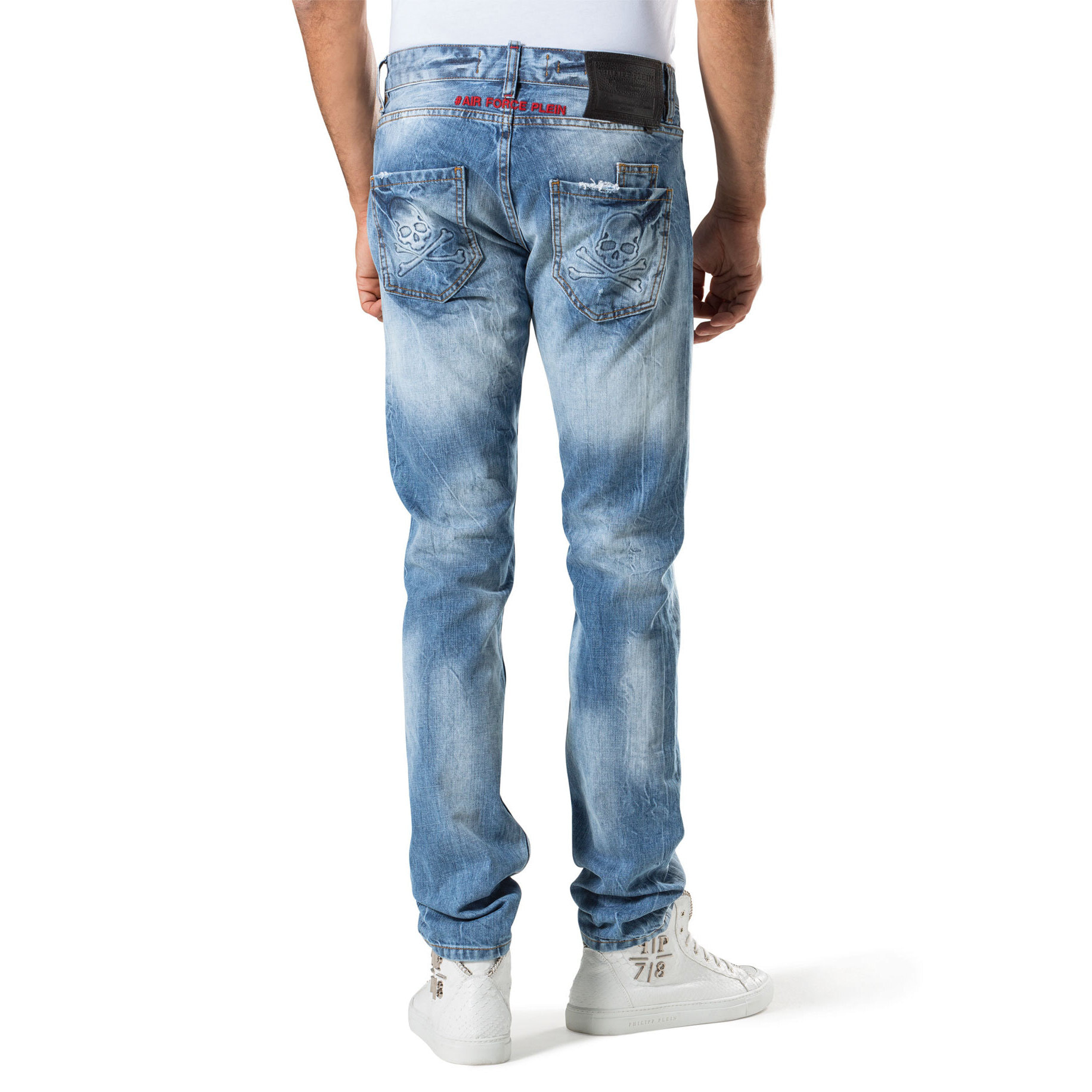 PHILIPP PLEIN straight cut "spin around"