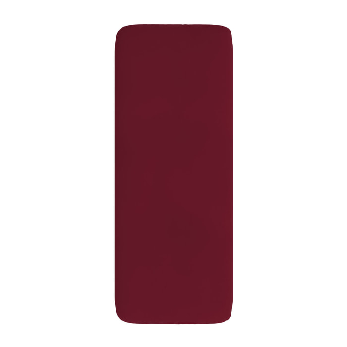 LENZUOLO SOTTO CON ANGOLI MAX COLOR, 100% COTONE MADE IN ITALY - SINGOLO