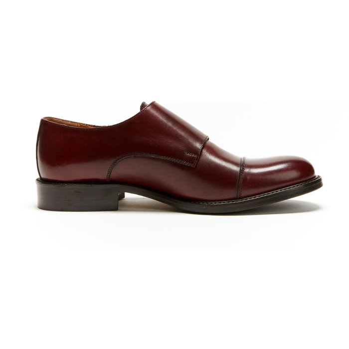 Monk strap British Passport bordeaux