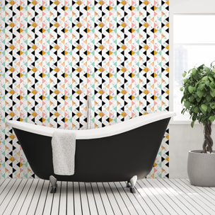 Stickers muraux - Sticker Mural Carrelage adhésif Cuisine Salle de Bain - 60 STICKERS CARREAUX DE CIMENT EFFET MARBRÉ LUXE