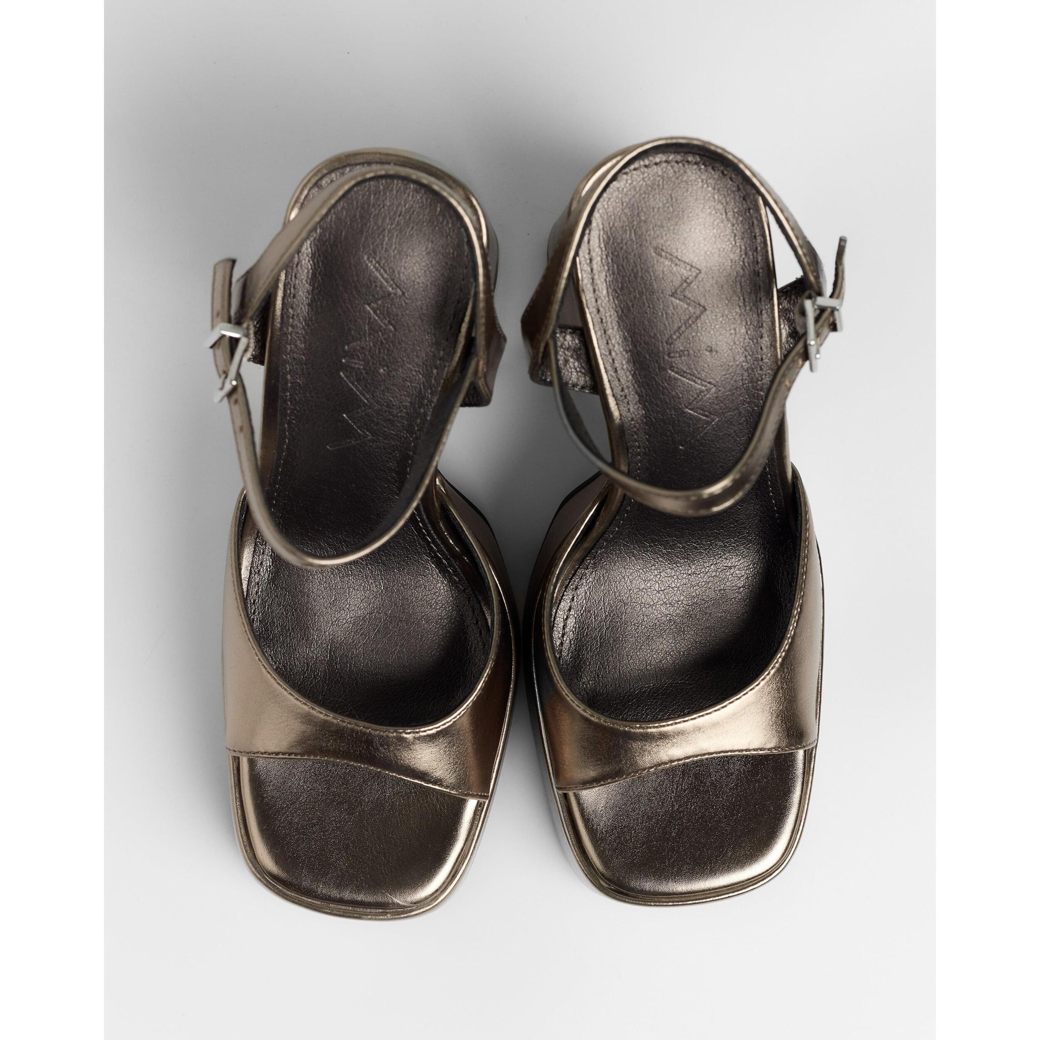 Sandalias de tacón - Dominic Metalizado - 13 cm