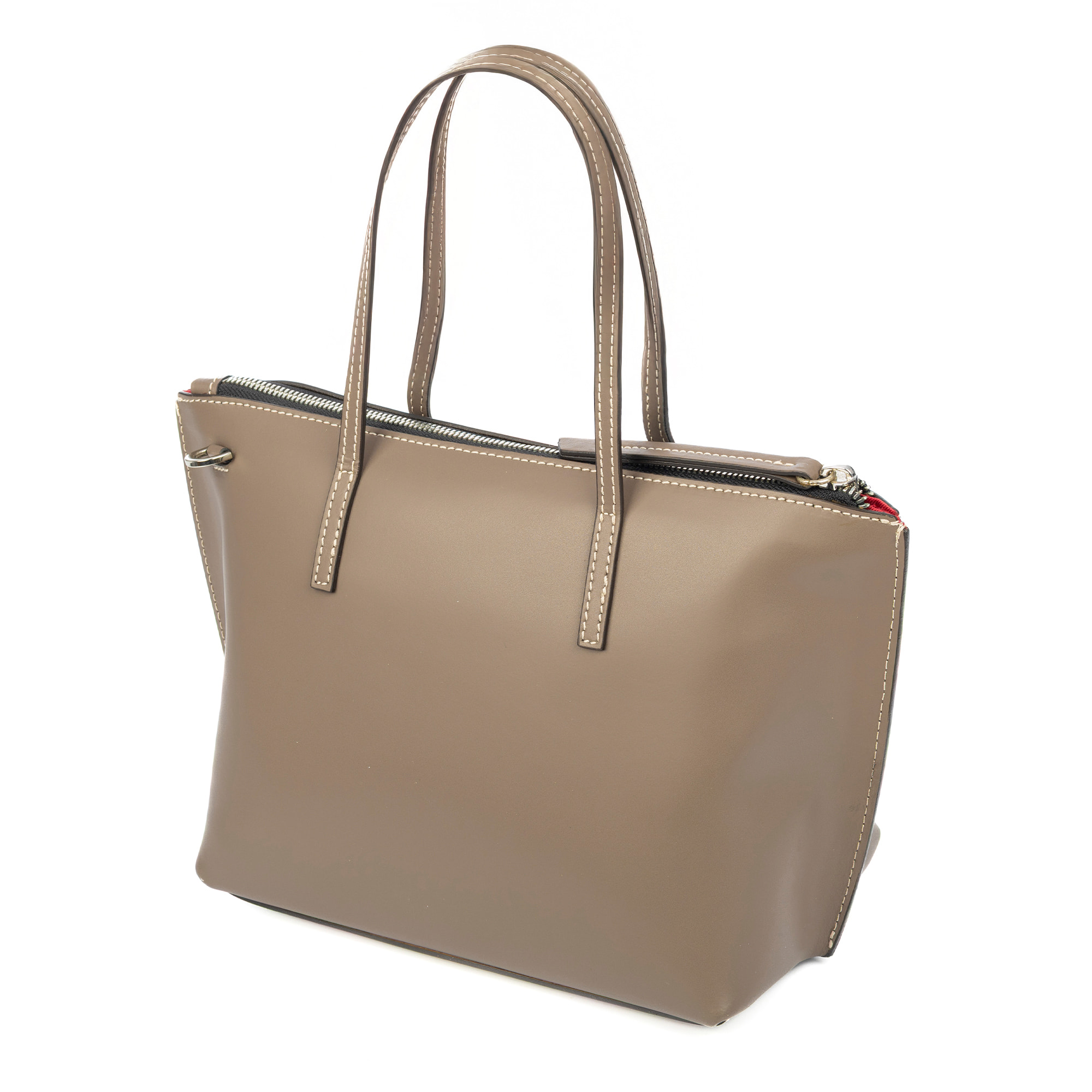 Ballao bolso Tote mujer. Piel auténtica Ruga.