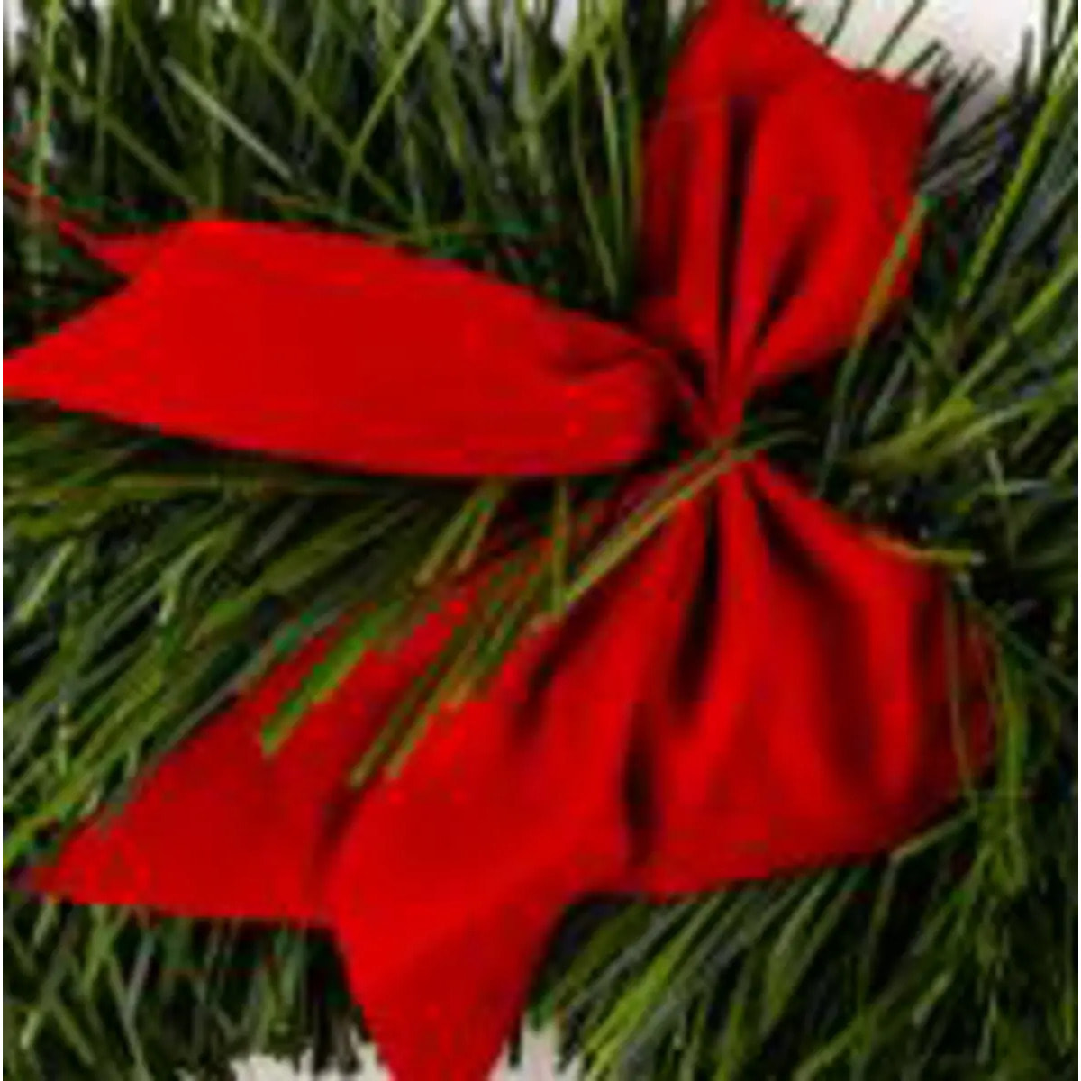 Guirlande boa nœuds 2,7m vert