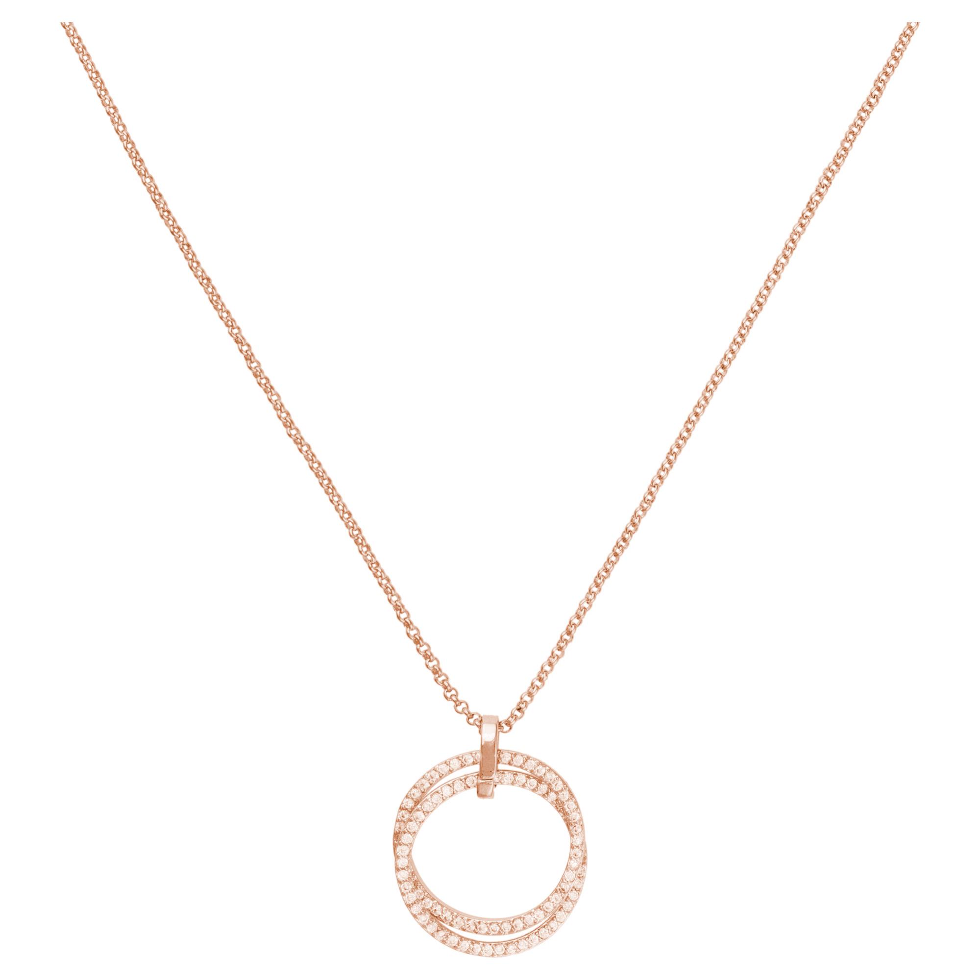 Collana U.S. Polo Assn. In metallo placcato oro rosa