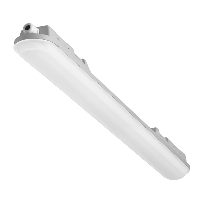 FORLIGHT Pop - Pantalla Estanca LED 33.2W de 116cm. Impermeable a Prueba de Polvo y Humedad IP65. Ideal para Garajes | Talleres