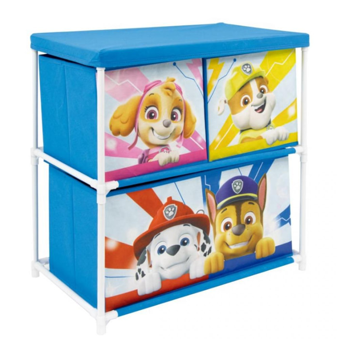 Paw Patrol Scaffale Portagiochi in metallo