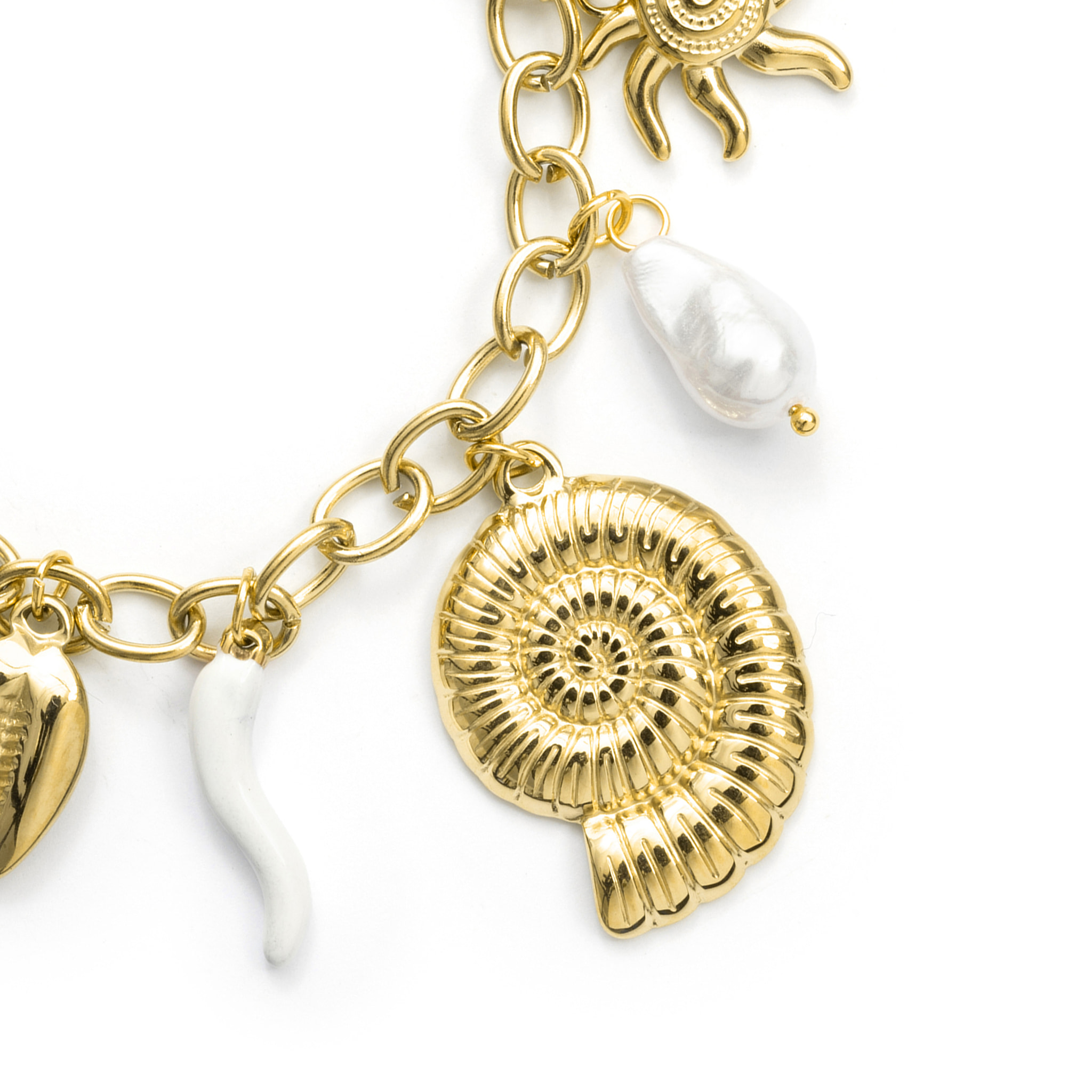 Pulsera Ribeleg acabado oro amarillo 18k
