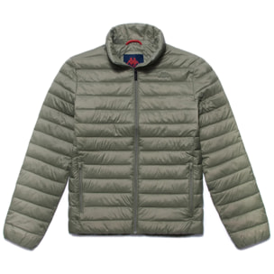 Giacche Robe di Kappa Uomo Osral Soft Nylon Verde