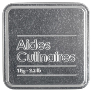 Boîtes relief aides culinaire "Black Edition" noir