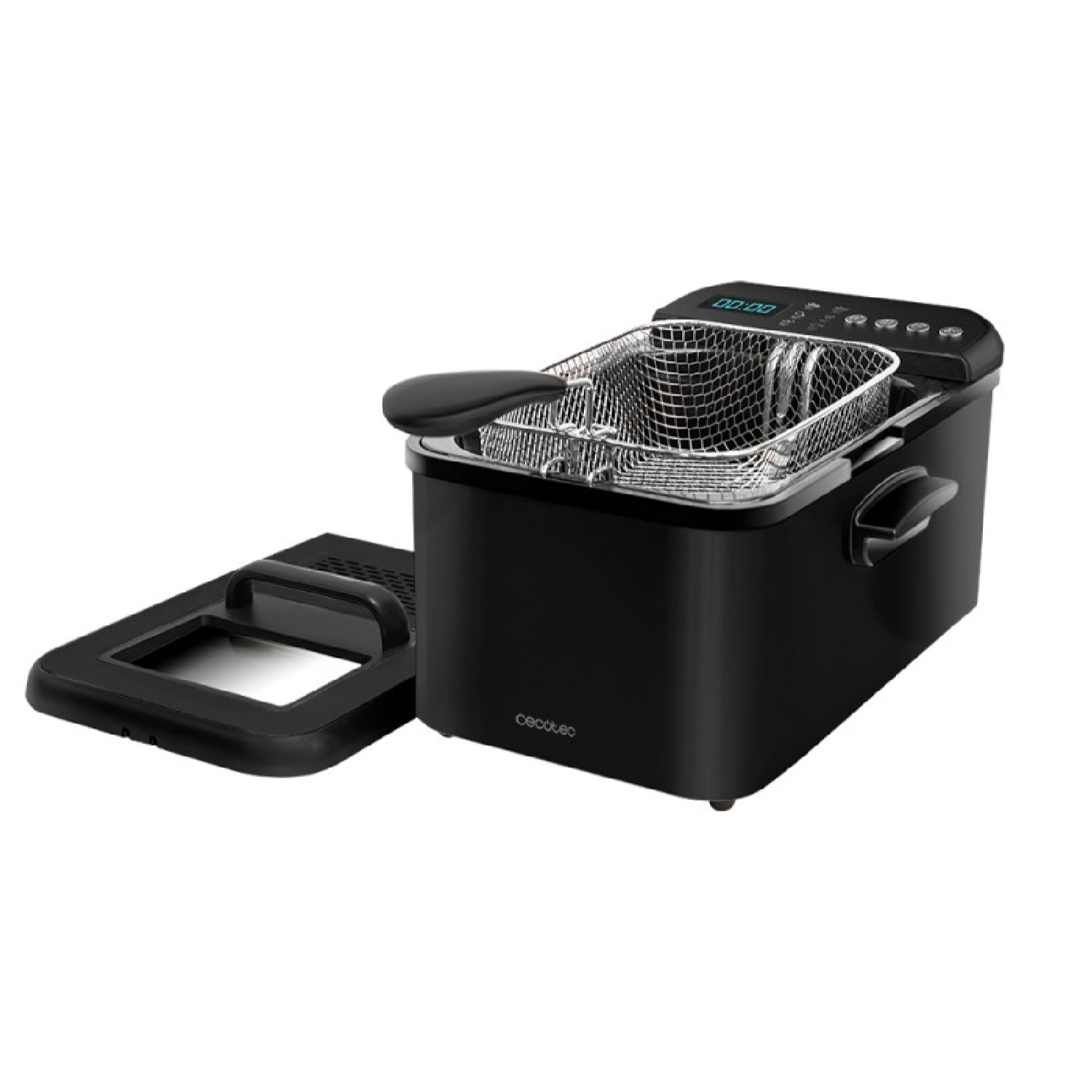 Cecotec Friteuse avec huile Cleanfry Luxury 3000 Black