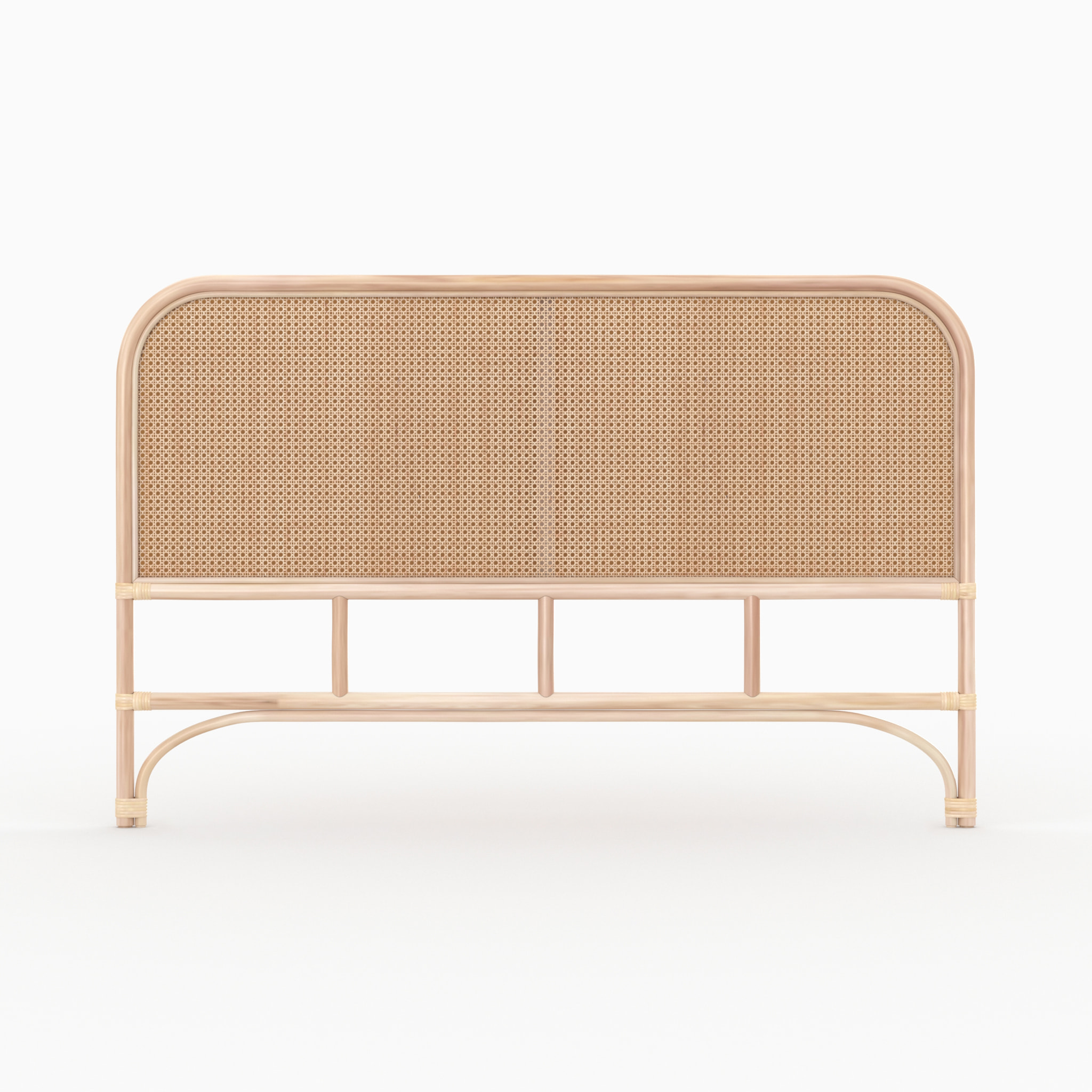 Tête de lit en rotin et cannage 140 cm - Grace