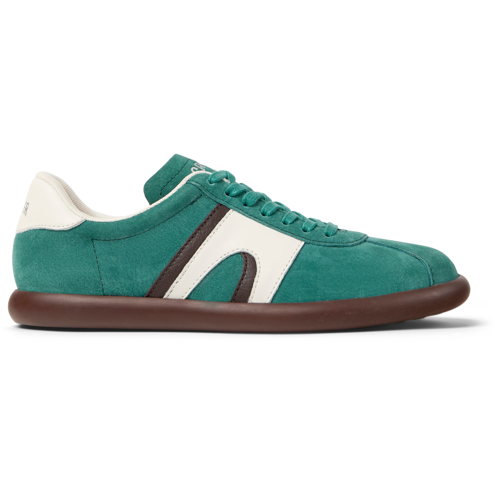 Sneakers - CAMPER Pelotas Soller - Verde - Pelle nabuk