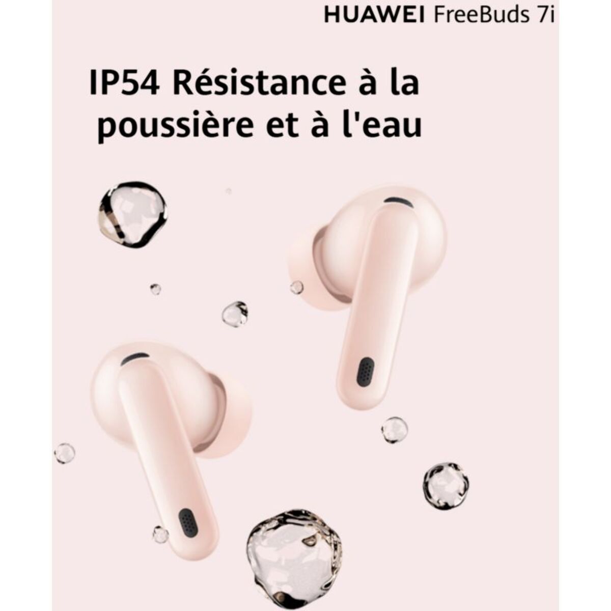 Ecouteurs HUAWEI Freebuds 7i rose