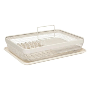 Égouttoir "Mayaj" en plastique beige