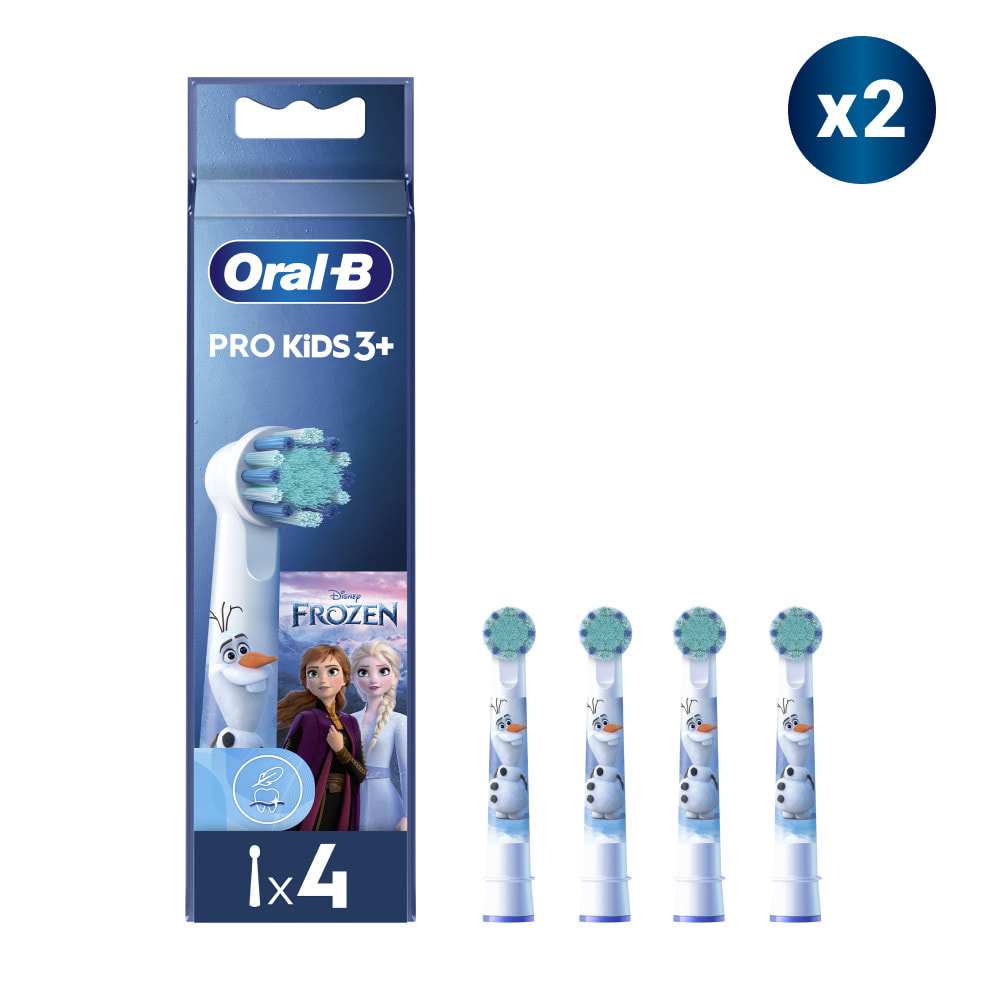 Oral-B Pro Kids Brossettes Disney La reine des neiges, 8 Unités